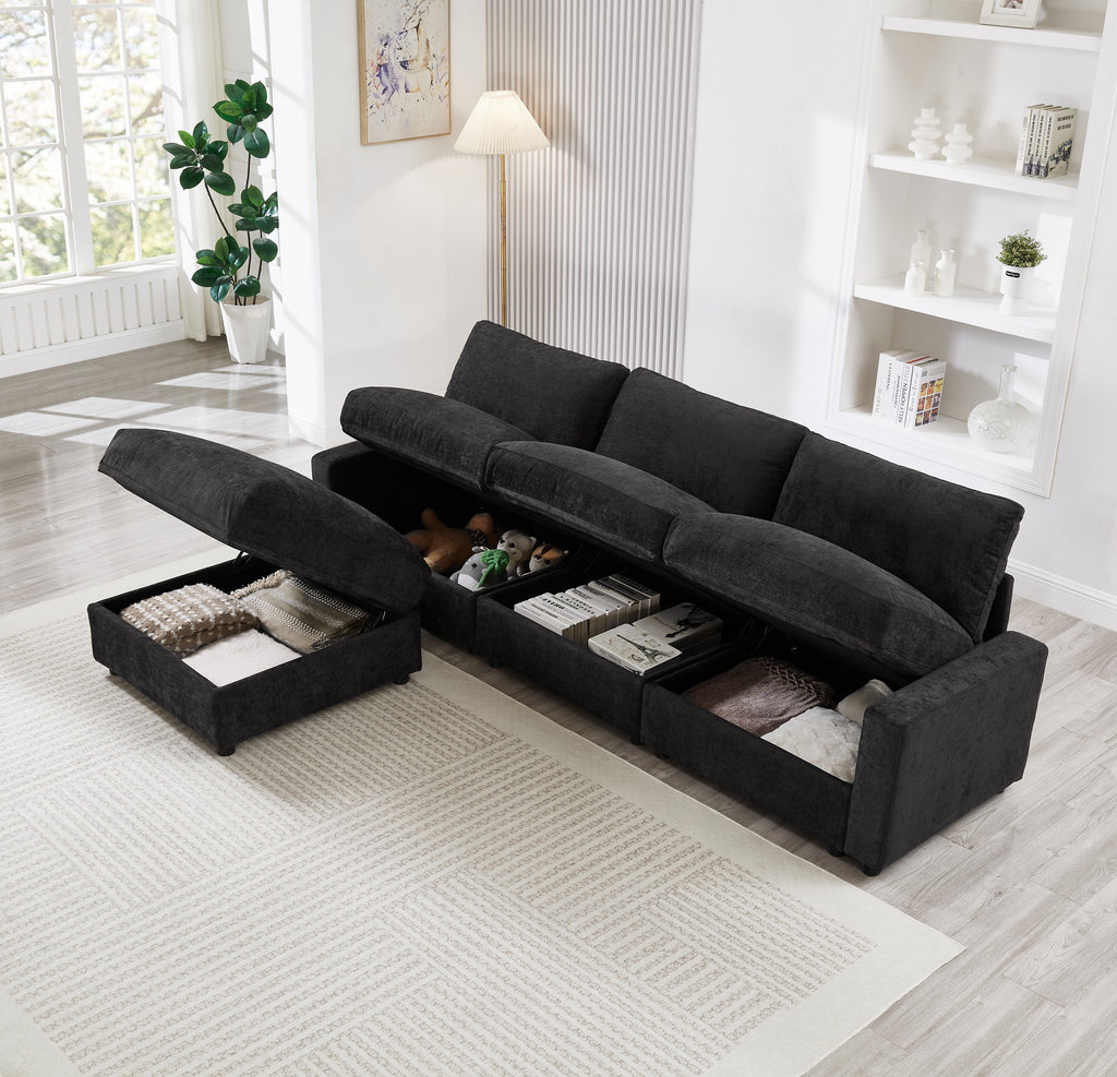 Modern Modular Sectional Sofa | Luxury Living Room Furniture
